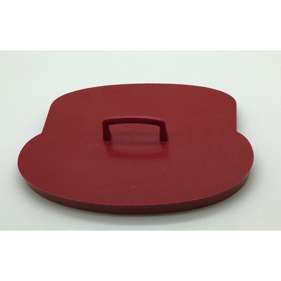 Tupperware Cookie Cutter Happy Birthday Cake Vintage Red - Picture 2 of 2
